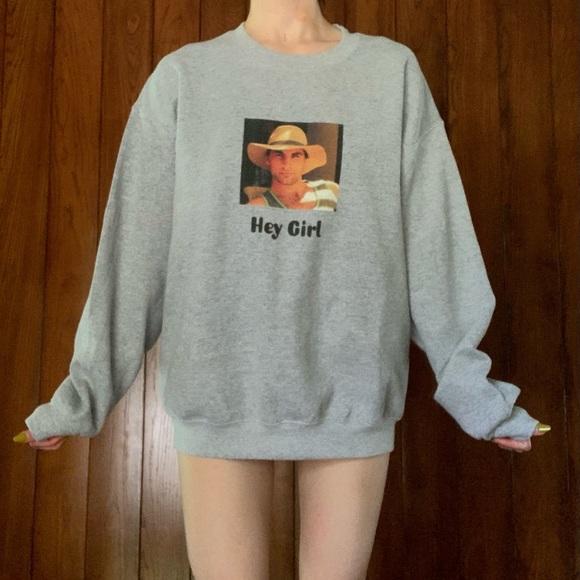 Hey Girl Chad Sweatshirt, Hottie Alert! He’s single, ladies… - Picture 2 of 6
